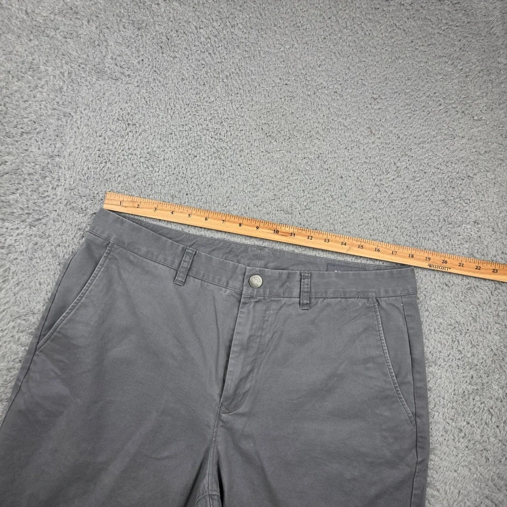 Bonobos Chino Shorts Mens 36 Gray Stretch Cotton 18769-GY437 Casual Summer